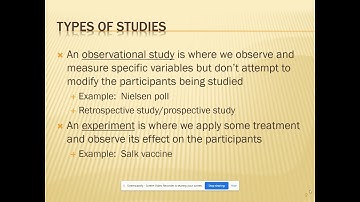 STA 2023, Chapter 12, Experiments and Observational Studies