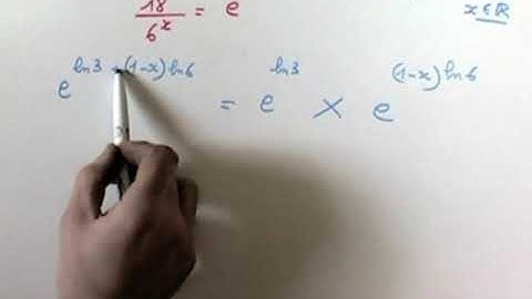 Calcul avec exponentielle et logarithme. MATHS TERMINALE