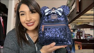 LOUNGEFLY DISNEY CRUISE LINE MINNIE SEQUIN BACKPACK🛳💙