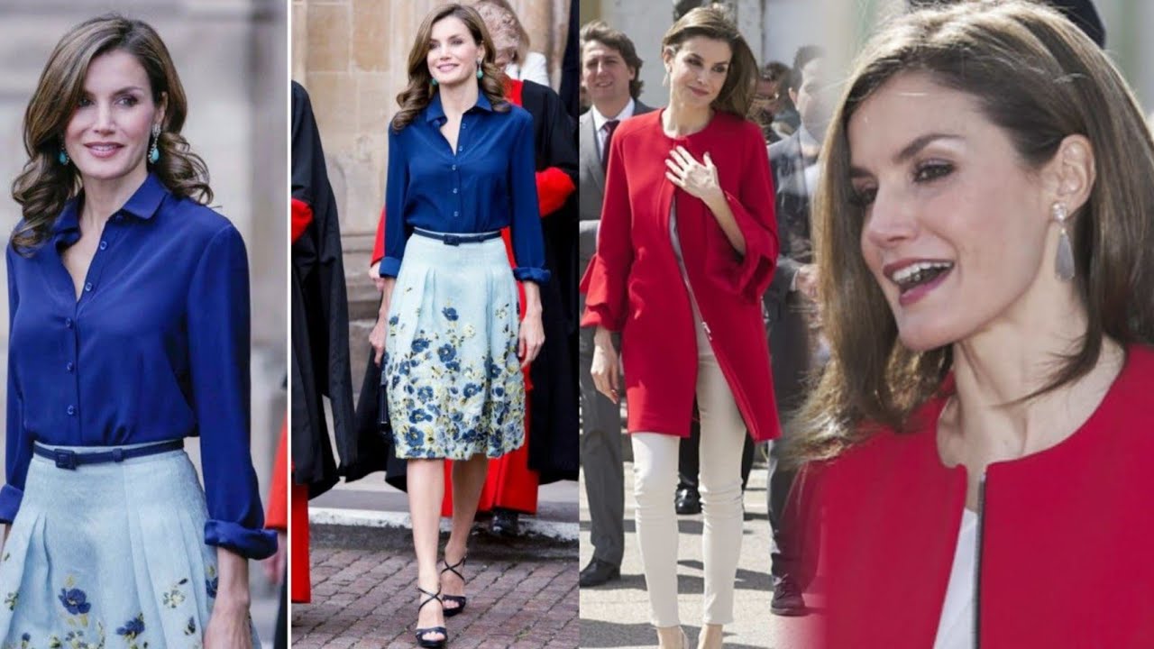 Very pretty and stylish queen letizia of spain fashion style/ Spanish royal family/ biography 2026 