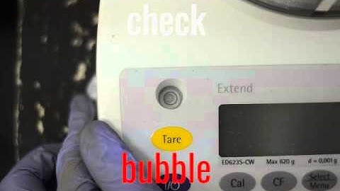 How to use a Top-loading Balance