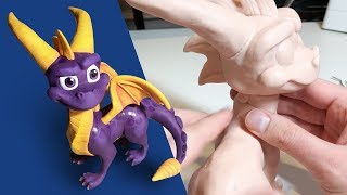 Sculpting Spyro the Dragon from the Spyro Reignited Trilogy