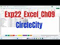 Exp22_Excel_Ch09_HOE_CircleCity | Exp22 Excel Ch09 HOE CircleCity | @PearsonSolution