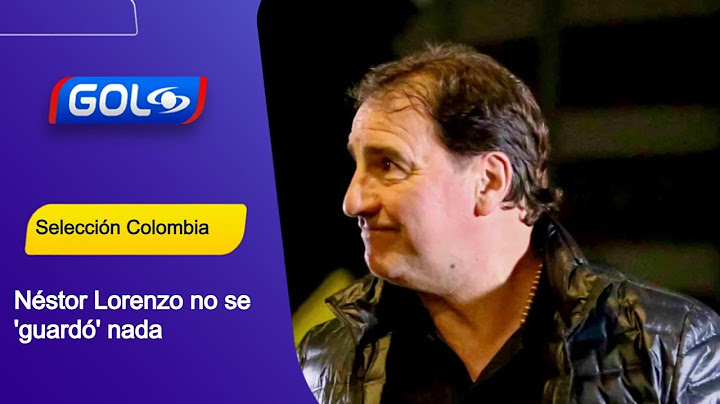 Néstor Lorenzo le respondió al técnico de Bolivia, que criticó a la Selección Colombia