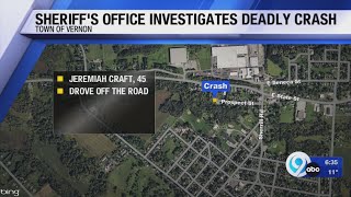 Police investigate a deadly crash in Oneida County