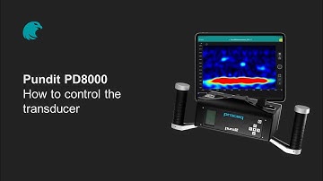 How to control the transducer | Pundit PD8000