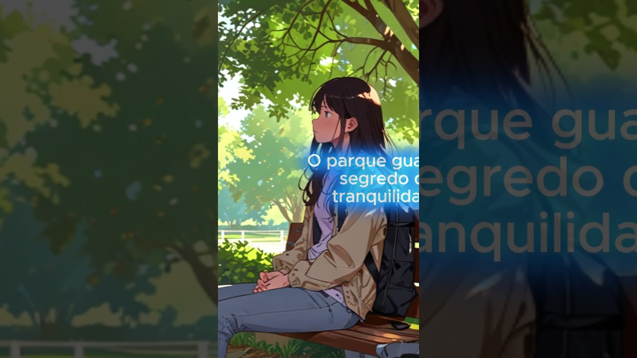 O parque guarda o segredo da tranquilidade 🌿✨
