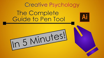 Adobe Illustrator Tutorial : The Complete Guide to Pen Tool (In 5 Minutes)