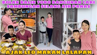 Bersama Leo Pergi Lihat Rumah Dan Potong Rambut Kamar Mandi Ke Dua Mulai Di Kerjakan