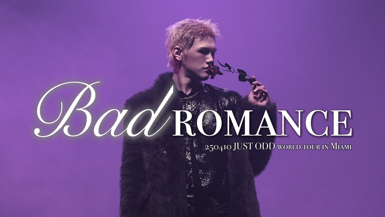 [4K] 250410 JUST B 배인 BAIN 송병희 - Bad Romance 🥀 (COVER)｜World Tour in Miami FanCam 직캠