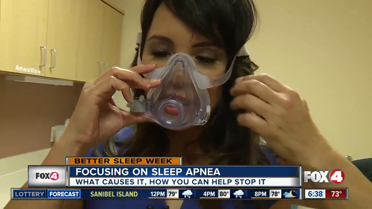Snoring connected to sleep apnea YouTube