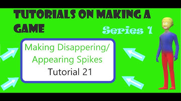 Making a game using Flowlab.io (Tutorial 21) Making Spikes that Appear and Disappear