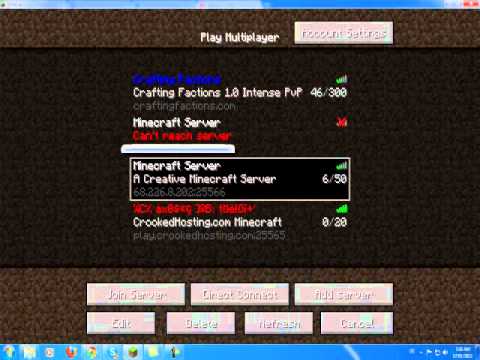 Minecraft server names with color! - YouTube