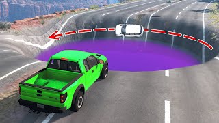 Cars vs Giant Water Pit - BeamNG Drive - 🔥 ULTIMATE Edition Compilation