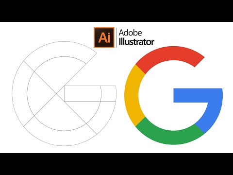 How to create Google 'G' logo in Illustrator