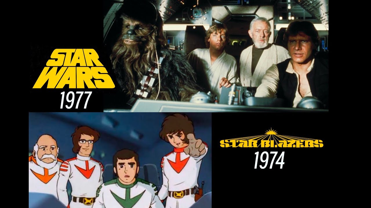 Star Wars (1977) Star Blazers (1974)