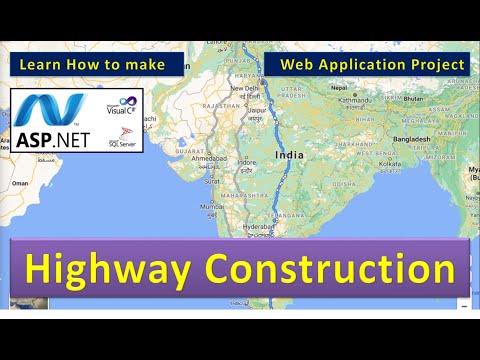 Highway Construction & Repair C# asp.net Sql Server Web Project | BE BCA Project asp203 #highblixasp