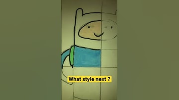 FINN- ADVENTURE TIME DRAWING- Posca markers