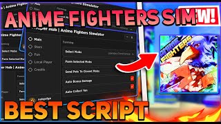 Anime Fighters Simulator Script GUI / Hack (Auto Quest, ReRoll, Auto Farm, And More) *PASTEBIN 2024*