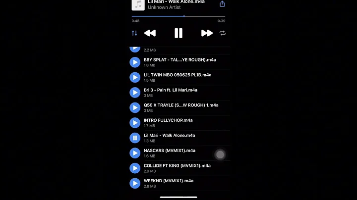 4block lil mari - walk alone (unreleased)