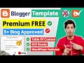 Premium blogger template free download  best blogger templates for adsense approval 2024