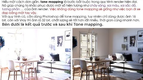 V-ray 5 Sketchup - TONE MAPPING là gì? Ý nghĩa các Layer trong VFB vray 5.