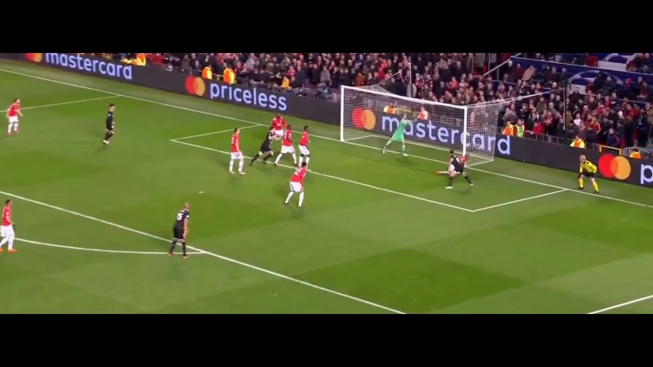 Ben Yedder Second Goal vs Manchester United 2-0 13/03/2018 HD720p