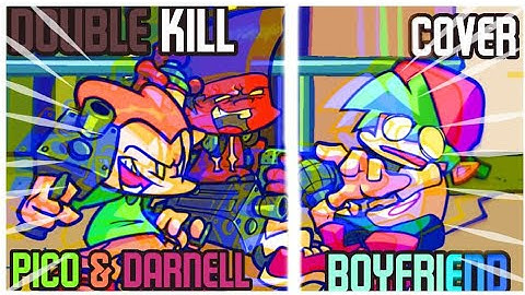 Duo Killer (Double Kill) Pico(Scale by Weegee) and Darnell vs Boyfriend // FNF vs Impostor V4