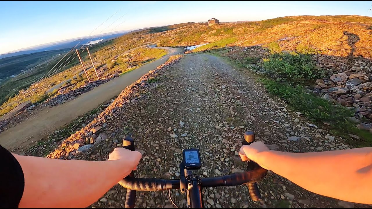 Skorovas sunset downhill ride