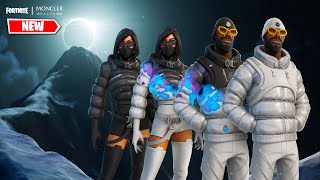 *NEW* MONCLER CLASSIC BUNDLE GAMEPLAY - FORTNITE MONCLER CLASSIC SET