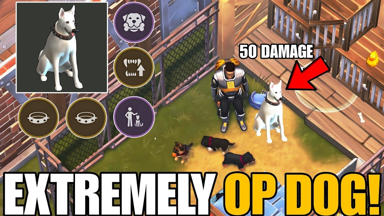 THIS TRUE FRIEND DOG IS EXTREMELY OP! (50 damage) - LDOE - Last Day on Earth: Survival
