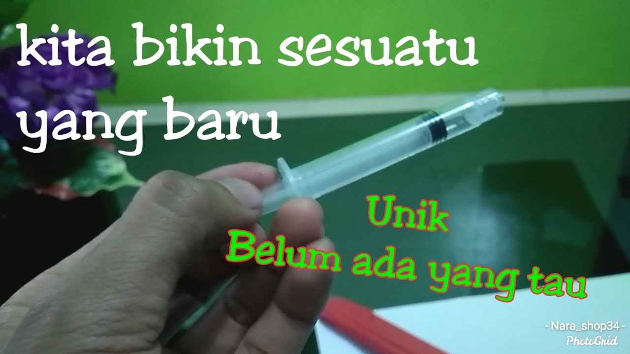 Idea kreatif membuat pulpen alat  tulis unik kekinian dari 