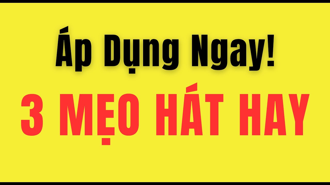 Bí Quyết Hát Thánh Ca Hay Và Tâm Tình: 3 Cách Đơn Giản Ai Cũng Làm Được!