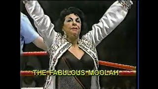 Fabulous Moolah vs Penny Mitchell  All American Wrestling Nov 13th, 1983