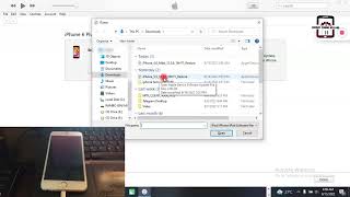 How to import ipsw firmware into iTunes | windows tutorial | IPhone Restore Factory reset update ✅ screenshot 1