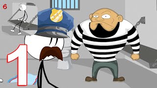 Stick jailbreak 6 Gameplay Walkthrough Part 1 (IOS/Android) screenshot 4