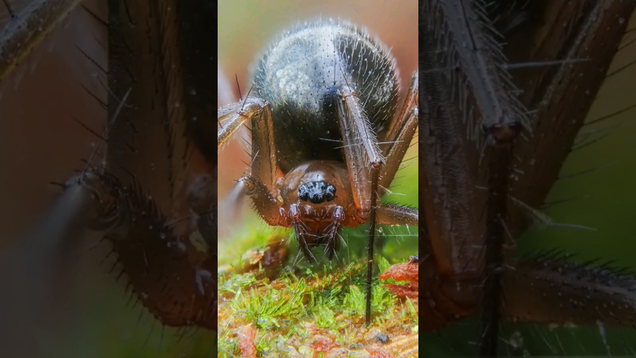 Close up of a Money Spider