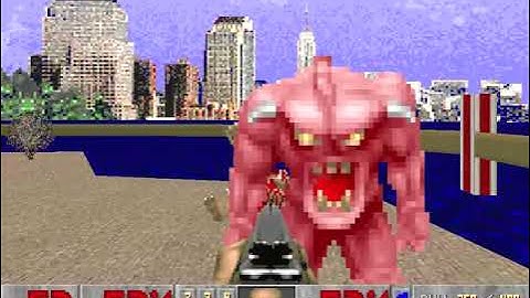 Doom 2 - Beach map playthrough on UV (CUSTOM MAP)