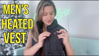GOTOBI Men's Heated Vest with 16000mAh 7.4V Battery