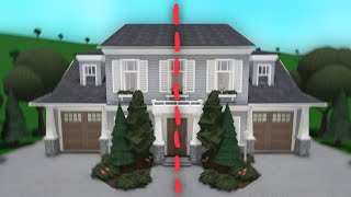 Building a Symmetrical House in Bloxburg with Anix and Frenchrxses
