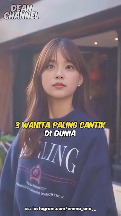 3 Wanita Paling Cantik Di Dunia (Nomer 3 Siapa Sangka)