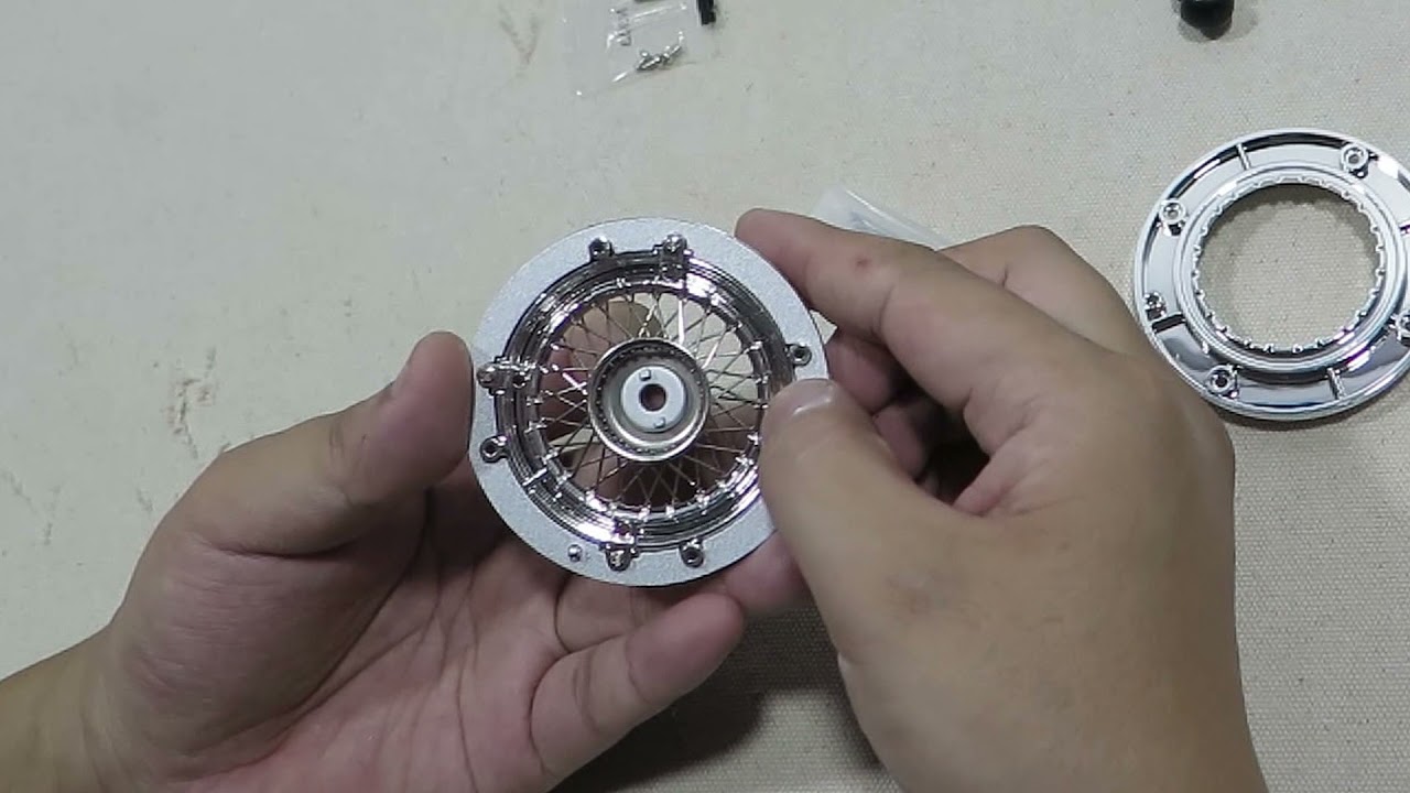 How to build the Agora Models 1:8 scale wire wheels: Aston Martin DB5 & Jaguar E-type/XK-E