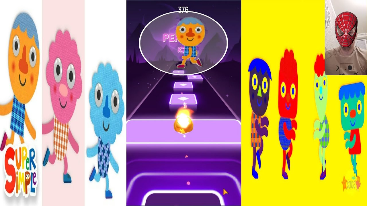 Walking Walking Noodle & Pals Super Simple Songs Tiles Hop Puzzle Top ...