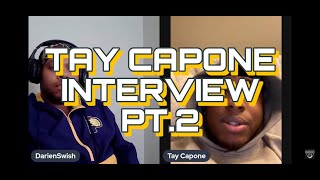 Tay Capone Speaks On Team 600, M-Thang & D-Thang, Living So Close to Opps [Part 2]