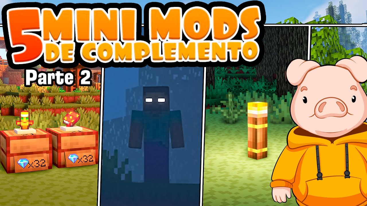 Mini Modz 5 Mini mods increibles para minecraft 1.20 - YouTube
