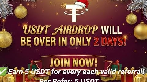 GET 5 MINUTES $115  FREE USDT AIRDROP