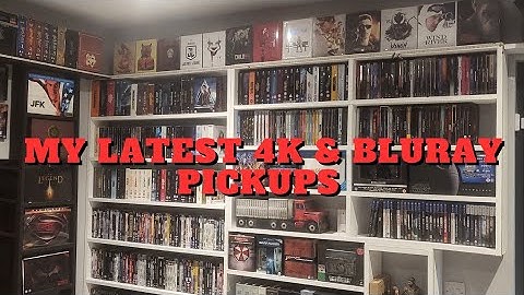 My Latest 4k & Bluray Pickups.