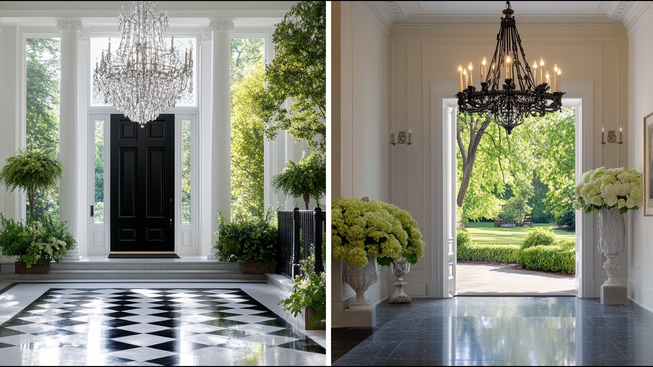 Entryway Showdown Ralph Lauren Elegance vs French Country Charm - YouTube