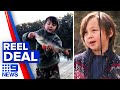 Little fisherman to become next YouTube sensation | 9 News Australia