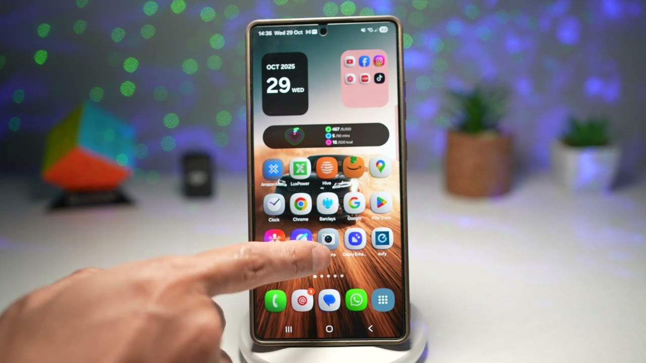Как копировать и вставлять данные двумя пальцами на Samsung Galaxy с помощью Keys Cafe
